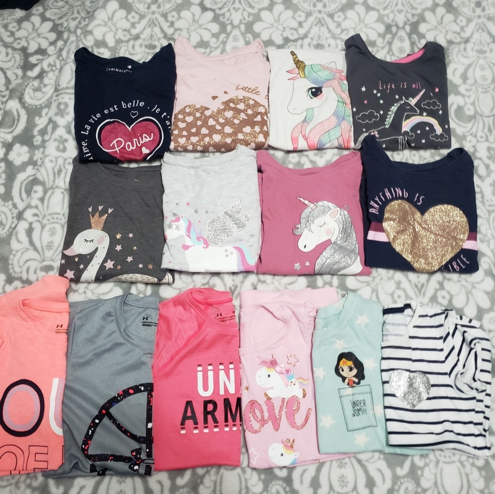 14 t-shirt size 4-6 bundle